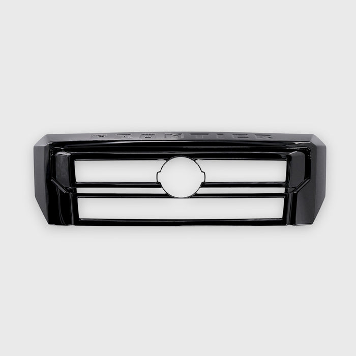 ABS6816BLK 22-24 Nissan Frontier 1 PC Gloss Black Tape-on Grille Overlay