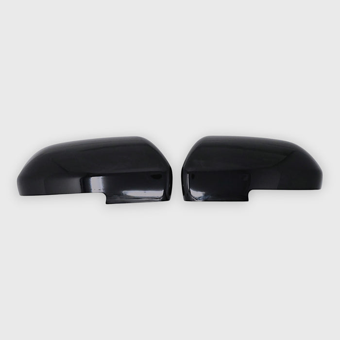 MC6333BLK 18-25 Ford Expedition, 18-24 Lincoln Navigator 2 PCS With Turn Signal Gloss Black Mirror Cover