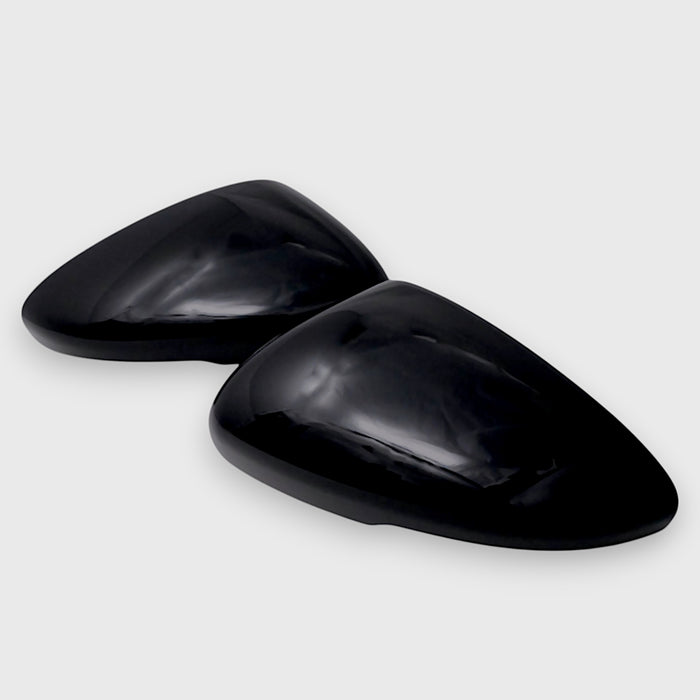 MC6368BLK 18-25 Honda Accord 2 PCS With Turn Signal Top Gloss Black Tape-on Mirror Cover