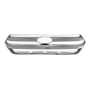 ABS484 17-19 Ford Escape 1 PC OEM Look Chrome Tape-on Patented Grille Overlay