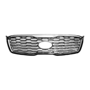 ABS488 19-20 Kia Sorento Fits LX/EX Only Does not fit grille with Camera 1 PC Chrome Tape-on Patented Grille Overlay