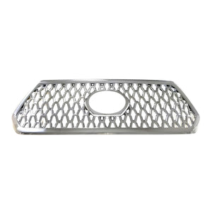 ABS493 18-19 Toyota Tacoma TRD Sport/Off-Road 1 PC Chrome Tape-on Patented Grille Overlay