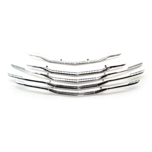 ABS504 19-24 Chevrolet Malibu 5 PCS Chrome Snap-on W/Tape Patented Grille Overlay