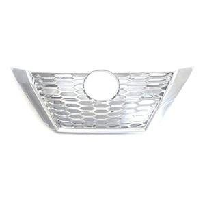 ABS511 20-23 Nissan Sentra Does not fit grille with Camera 1 PC Chrome Snap-on W/Tape Patented Grille Overlay