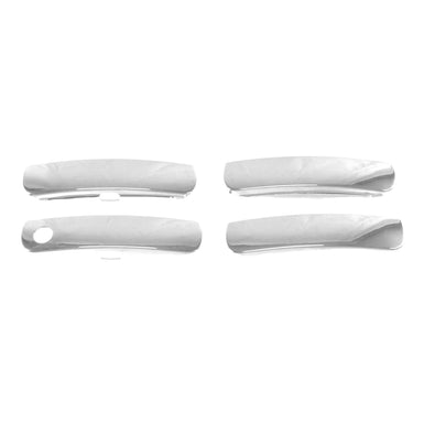 DH186 11-23 Dodge Charger, 12-23 Dodge Challenger W/ Smart Key 4 PCS Chrome Tape-on Patented Door Handle Cover