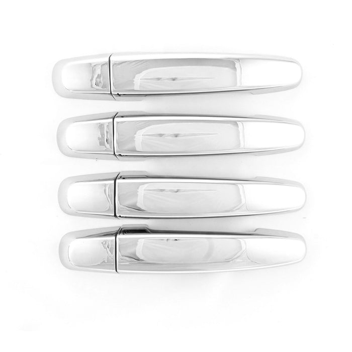 DH324 13-20 Chevrolet Impala No Smart Key 8 PCS Chrome Snap-on W/Tape Patented Door Handle Cover