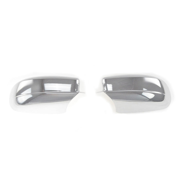 MC165 11-14 Chrysler 200, 11-23 Chrysler 300, 11-23 Dodge Charger 2 PCS No Turn Signal Full Chrome Tape-on Mirror Cover