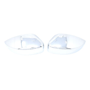 MC266 17-19 Ford Escape 2 PCS With Turn Signal Top Chrome Tape-on Mirror Cover