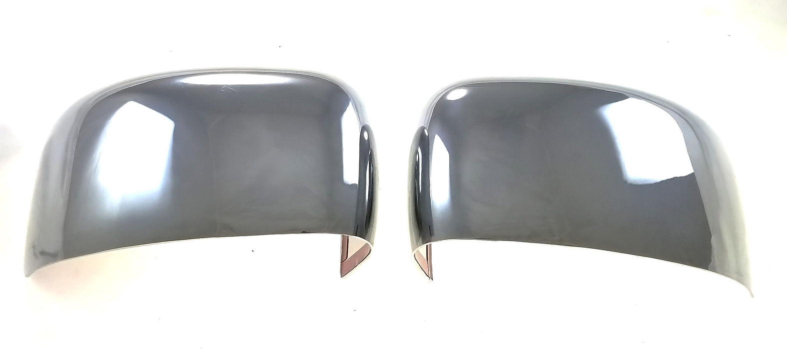 MC269 15-23 Jeep Renegade 2 PCS No Turn Signal Top Chrome Tape-on Mirror Cover