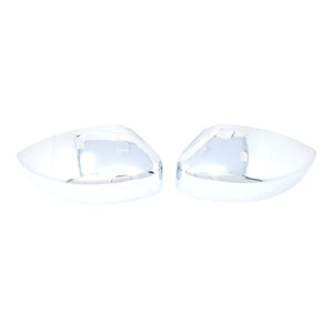 MC275 17-19 Ford Escape 2 PCS No Turn Signal Top Chrome Tape-on Mirror Cover