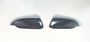 MC286 16-21 Hyundai Elantra 2 PCS No Turn Signal Top Chrome Tape-on Mirror Cover