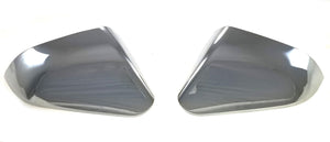 MC289 15-19 Hyundai Sonata 2 PCS No Turn Signal Top Chrome Tape-on Mirror Cover