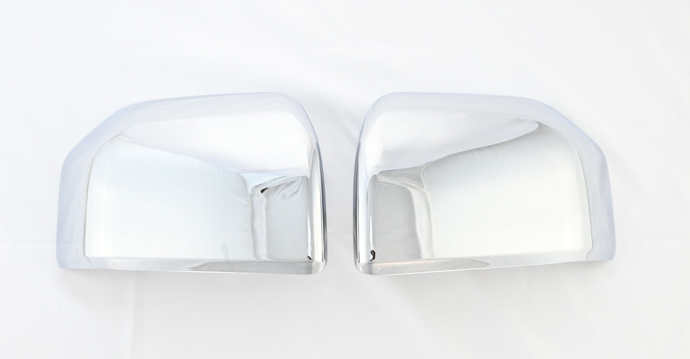 MC323 15-20 Ford F-150 2 PCS Top Chrome Replacement Mirror Cover