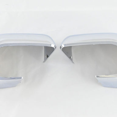 MC326 21-24 Ford Bronco Sport, 22-24 Ford Maverick 2 PCS No Turn Signal Top Chrome Replacement Mirror Cover