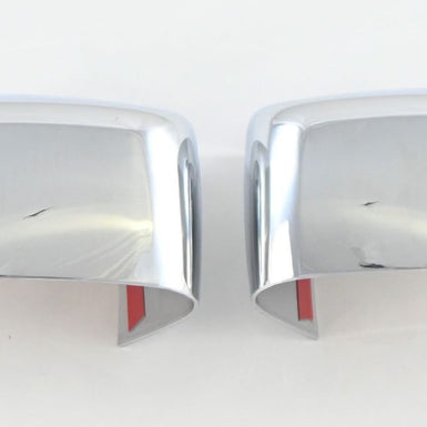 MC337 18-22 Ford EcoSport 2 PCS With Turn Signal Chrome Tape-on Mirror Cover