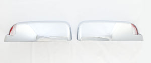 MC350 2010 Dodge Ram 2500/Ram 3500, 11-22 Ram 2500/3500 Non-Tow Style 2 PCS With Turn Signal Top Chrome Tape-on Mirror Cover