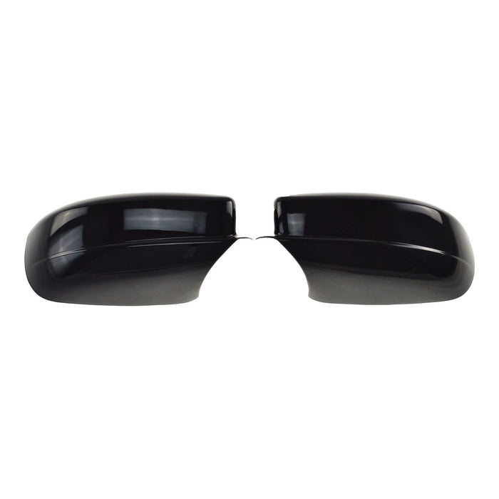 MC6165BLK 11-14 Chrysler 200, 11-23 Chrysler 300, 11-23 Dodge Charger 2 PCS No Turn Signal Full Gloss Black Tape-on Mirror Cover