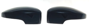 MC6185BLK 12-18 Ford Focus, 13-16 Ford Escape, 13-18 Ford C-Max 2 PCS With Turn Signal Top Gloss Black Tape-on Mirror Cover