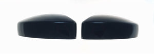 MC6196BLK 12-18 Ford Focus, 13-16 Ford Escape, 13-18 Ford C-Max 2 PCS No Turn Signal Top Gloss Black Tape-on Mirror Cover
