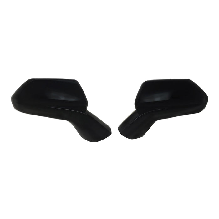 MC6227BLK 16-24 Chevrolet Camaro 2 PCS Full Gloss Black Tape-on Mirror Cover