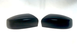 MC6232BLK 13-19 Nissan Sentra, 16-23 Nissan Maxima 2 PCS Top Gloss Black Tape-on Mirror Cover