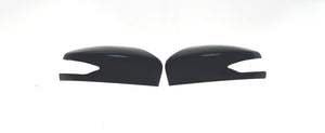 MC6244BLK 13-18 Nissan Altima, 13-19 Nissan Sentra, 16-23 Nissan Maxima (Only Fits 4DR Sedan Altima) 2 PCS With Turn Signal Top Gloss Black Tape-on Mirror Cover