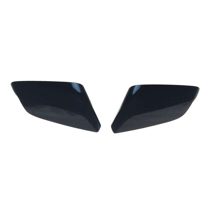 MC6249BLK 16-24 Chevrolet Malibu 2 PCS Top Gloss Black Tape-on Mirror Cover