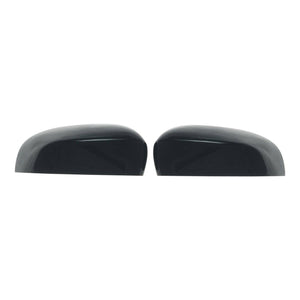 MC6266BLK 17-19 Ford Escape 2 PCS With Turn Signal Top Gloss Black Tape-on Mirror Cover