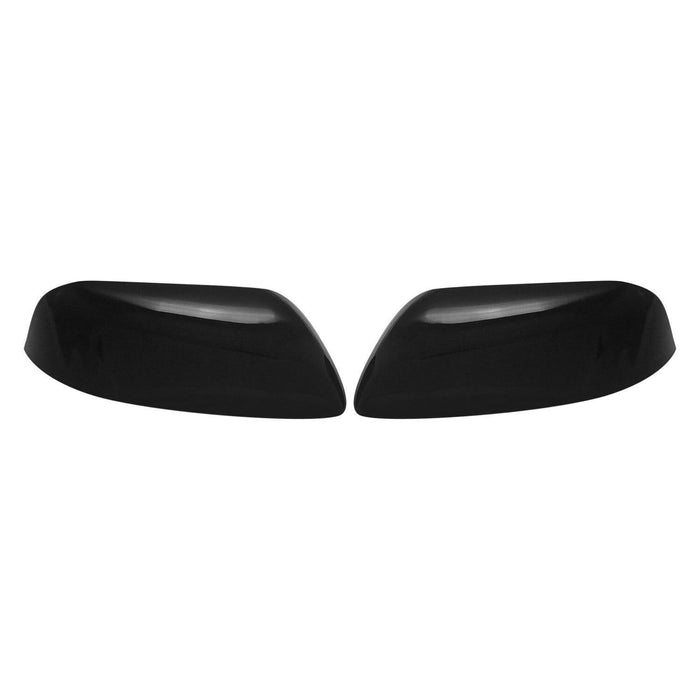 MC6270BLK 16-19 Ford Explorer 2 PCS Top Gloss Black Tape-on Mirror Cover