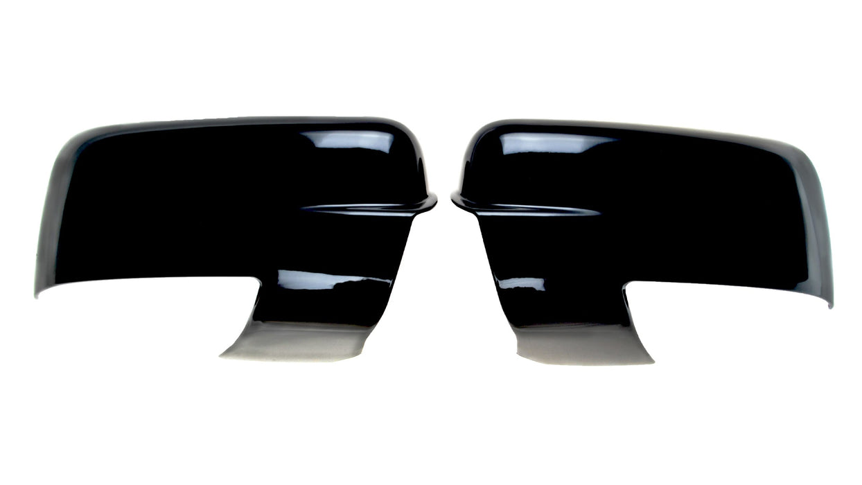 MC6277BLK 13-18 Ram 1500, 19-23 Ram 1500 Classic 2 PCS With Turn Signal Full Gloss Black Tape-on Mirror Cover