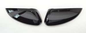 MC6291BLK 18-24 Honda Accord 2 PCS No Turn Signal Top Gloss Black Tape-on Mirror Cover