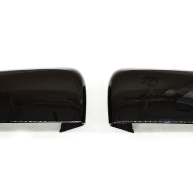 MC6302BLK 19-23 Ford Ranger 2 PCS No Turn Signal Top Gloss Black Replacement Mirror Cover