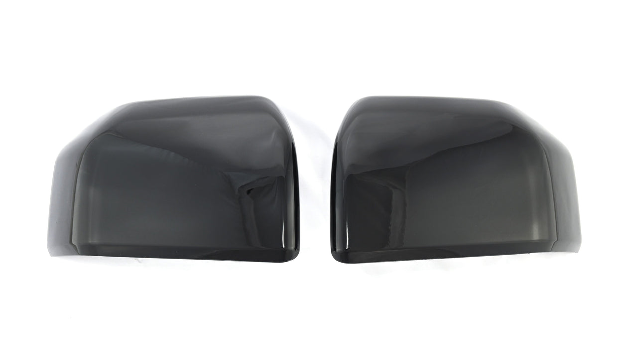 MC6323BLK 15-20 Ford F-150 2 PCS Top Gloss Black Replacement Mirror Cover