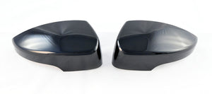 MC6337BLK 18-22 Ford EcoSport 2 PCS With Turn Signal Gloss Black Tape-on Mirror Cover