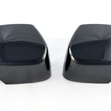 MC6337BLK 18-22 Ford EcoSport 2 PCS With Turn Signal Gloss Black Tape-on Mirror Cover