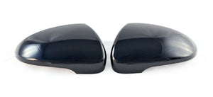 MC6342BLK 16-21 Hyundai Tucson 2 PCS With Turn Signal Top Gloss Black Tape-on Mirror Cover