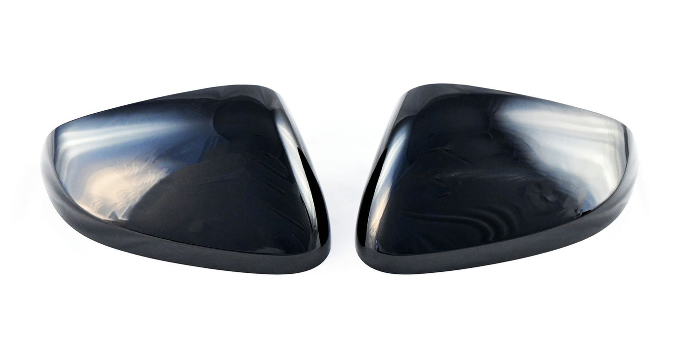 MC6345BLK 21-24 Chevrolet Trailblazer 2 PCS No Turn Signal Top Gloss Black Replacement Mirror Cover