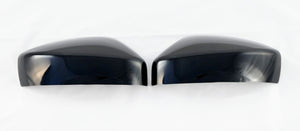 MC6351BLK 16-23 Mazda CX-9, 17-24 Mazda CX-5 2 PCS Top Gloss Black Tape-on Mirror Cover