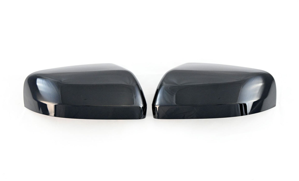 MC6361BLK 23-24 Honda Pilot 2 PCS No Turn Signal Top Gloss Black Tape-on Mirror Cover