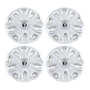 WC114-16S 15-23 Ford Transit Connect 4 PCS Silver Snap-on Wheel Cover Set