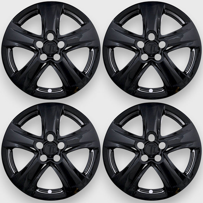 WSK713-17BLK Gloss Black Wheel Skin Set for 19-24 Toyota RAV4