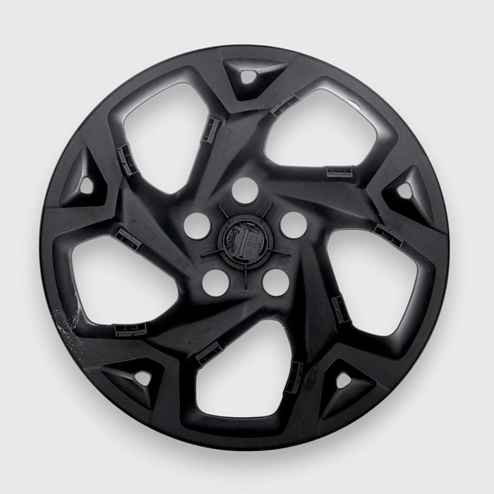 WSK716-17BLK 24-25 Chevrolet Trax 8 PCS Gloss Black Snap-on Wheel Skin Set